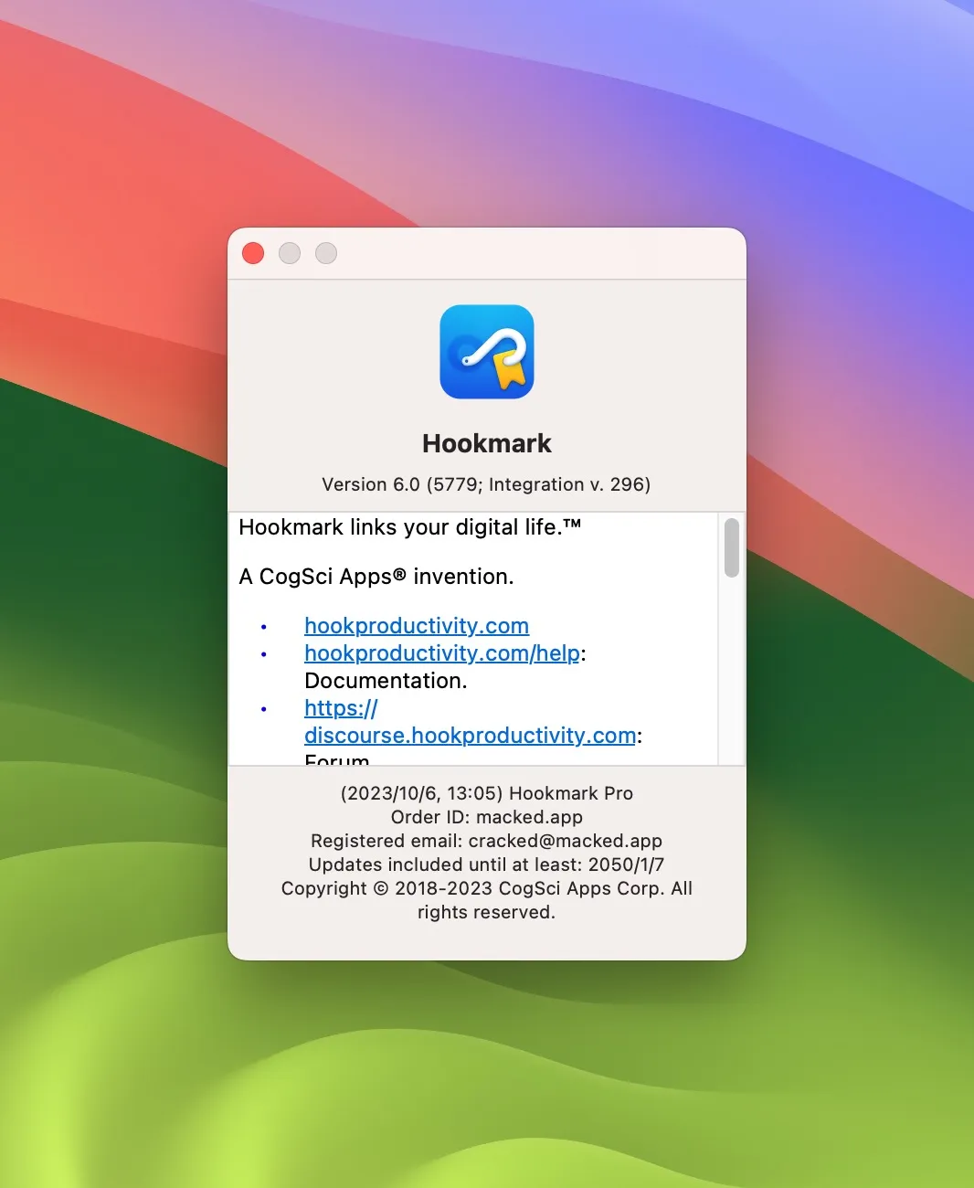 图片[1]破解版下载 | Hookmark 7.0.1 高效上下文书签管理工具 - MacPJ - 最新Mac软件与游戏破解版资源下载破解版下载 | MacPJ - 最新Mac软件与游戏破解版资源下载