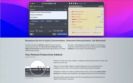 图片[1]破解版下载 | Vitamin-R 4 版本 4.19 让专注变得简单 - MacPJ - 最新Mac软件与游戏破解版资源下载破解版下载 | MacPJ - 最新Mac软件与游戏破解版资源下载