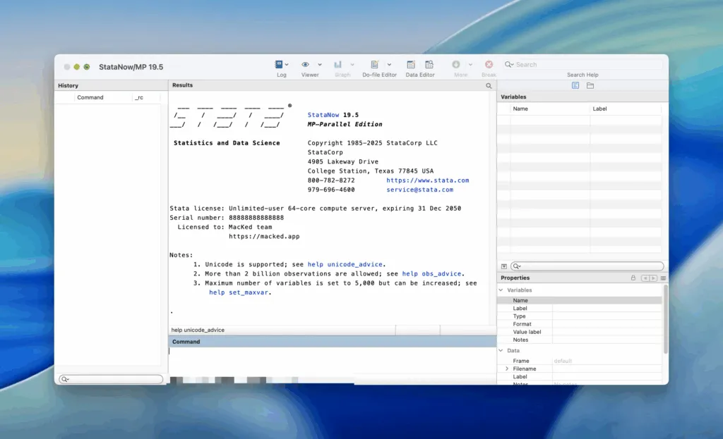图片[1]破解版下载 | StataMP 19.5.027 强大的统计分析工具 - MacPJ - 最新Mac软件与游戏破解版资源下载破解版下载 | MacPJ - 最新Mac软件与游戏破解版资源下载