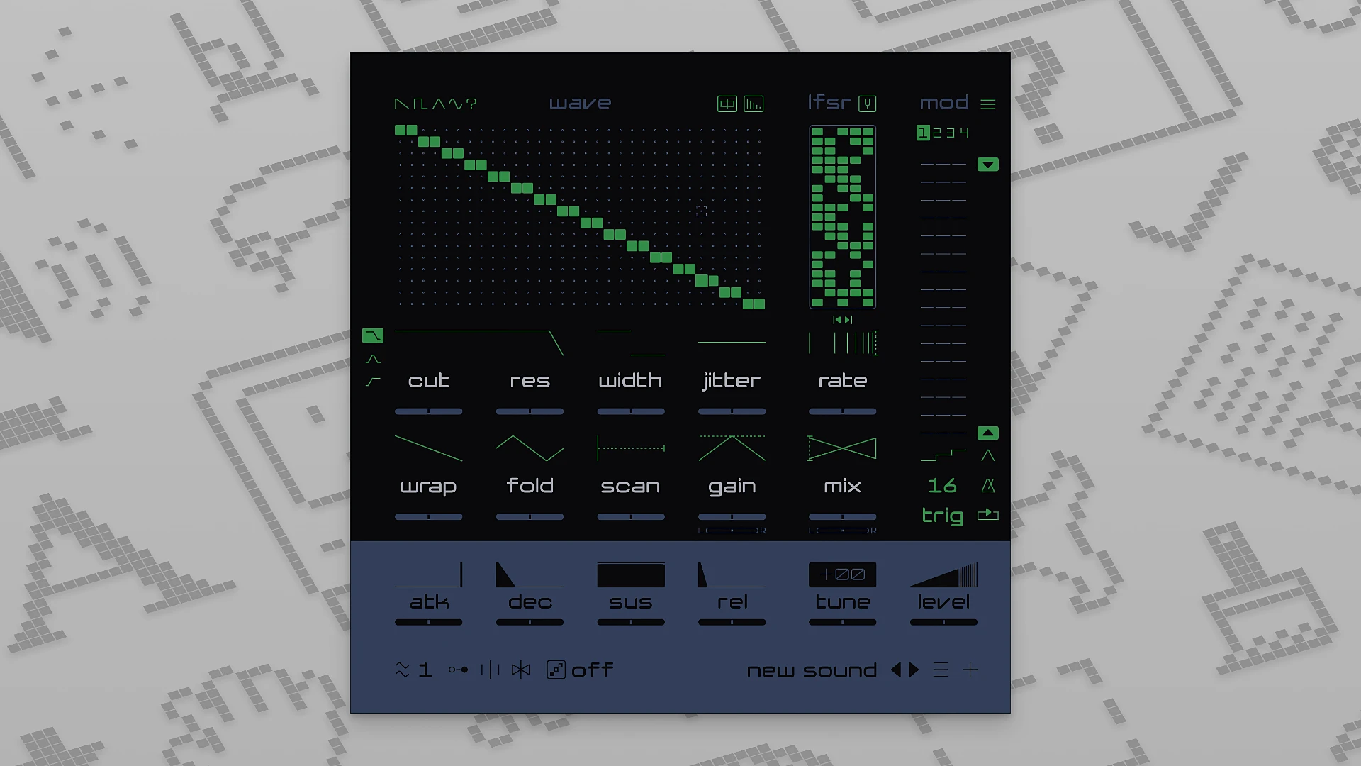 Fors Junior 1.0 现代4-bit合成器 - MacPJ - 最新Mac软件与游戏破解版资源下载破解版下载 | MacPJ - 最新Mac软件与游戏破解版资源下载