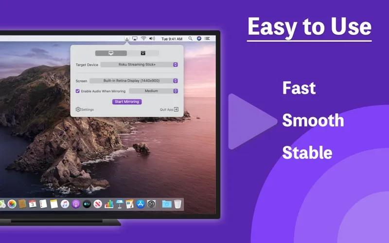 图片[1]破解版下载 | Mirror – for Roku TV 1.1.4 更流畅的屏幕镜像体验 - MacPJ - 最新Mac软件与游戏破解版资源下载破解版下载 | MacPJ - 最新Mac软件与游戏破解版资源下载
