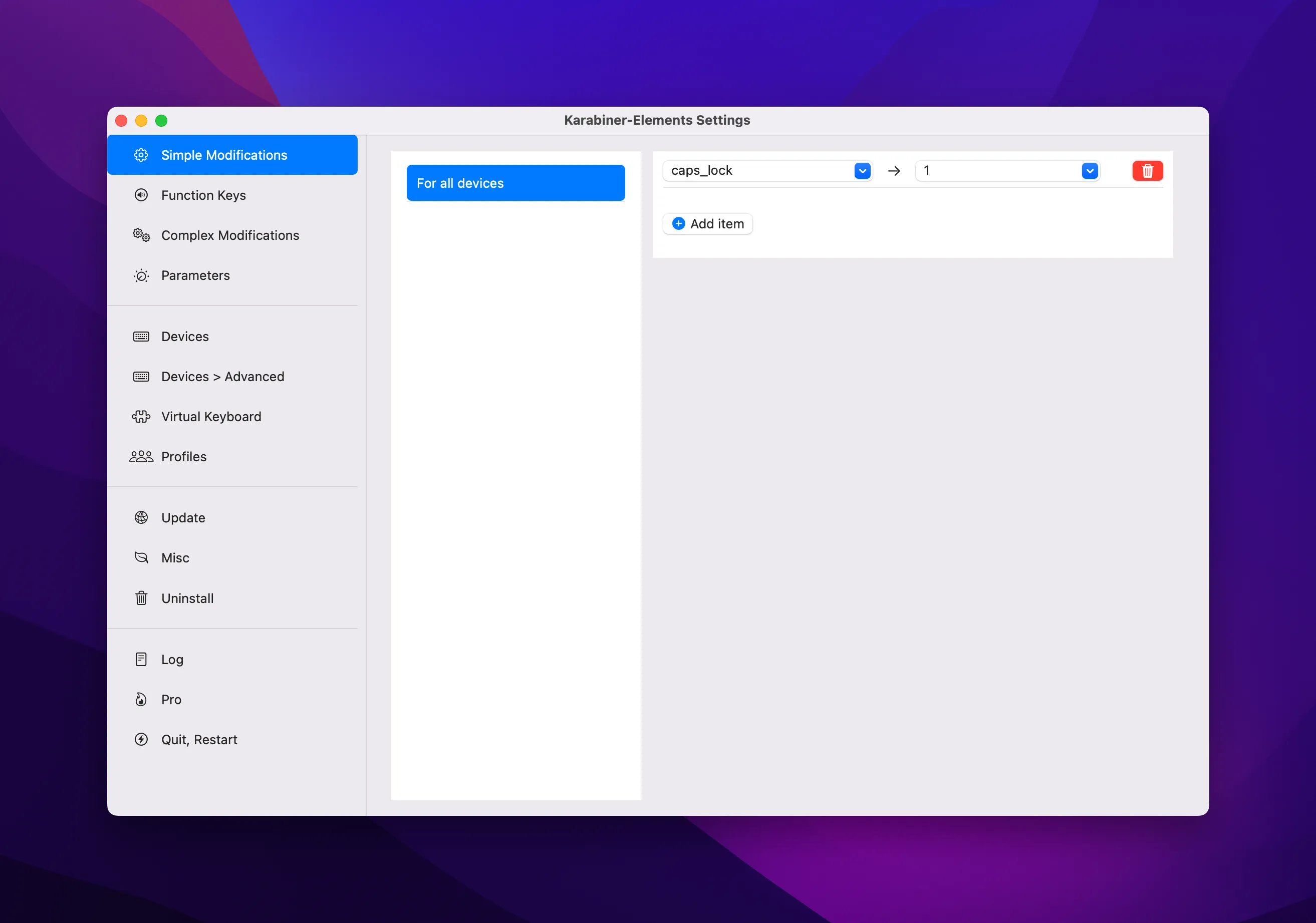 图片[1]破解版下载 | Karabiner-Elements 15.9.0 强大的键位映射和增强工具 - MacPJ - 最新Mac软件与游戏破解版资源下载破解版下载 | MacPJ - 最新Mac软件与游戏破解版资源下载
