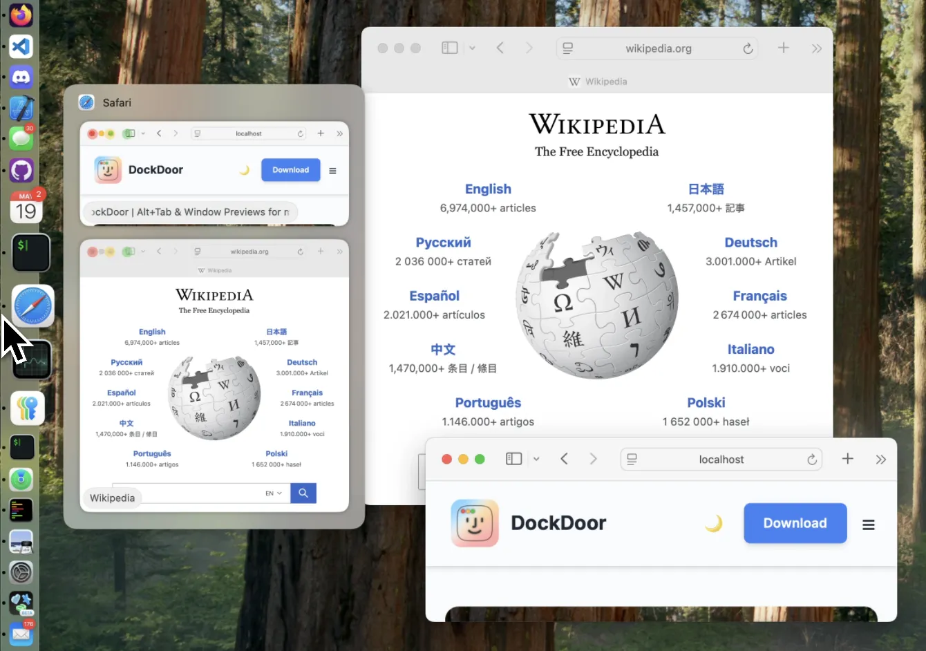 图片[1]破解版下载 | DockDoor 1.31.2 提升工作效率的窗口切换工具 - MacPJ - 最新Mac软件与游戏破解版资源下载破解版下载 | MacPJ - 最新Mac软件与游戏破解版资源下载