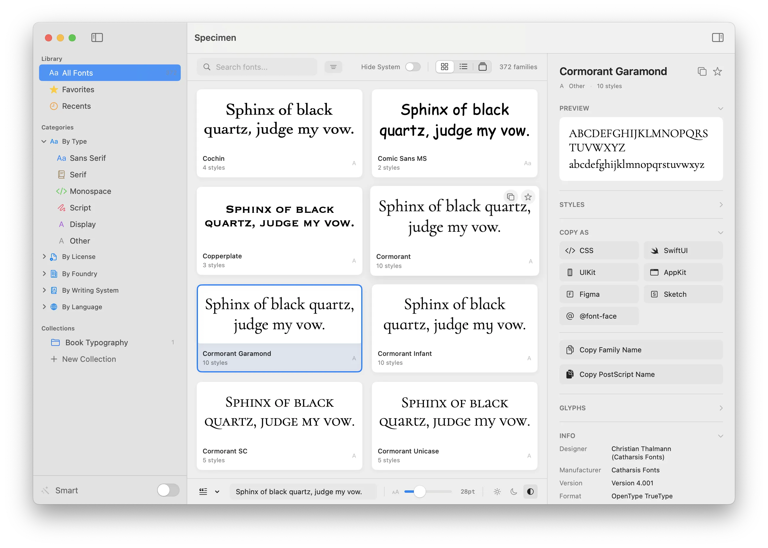 图片[1]破解版下载 | Specimen 1.0.5 强大的字体管理工具 - MacPJ - 最新Mac软件与游戏破解版资源下载破解版下载 | MacPJ - 最新Mac软件与游戏破解版资源下载