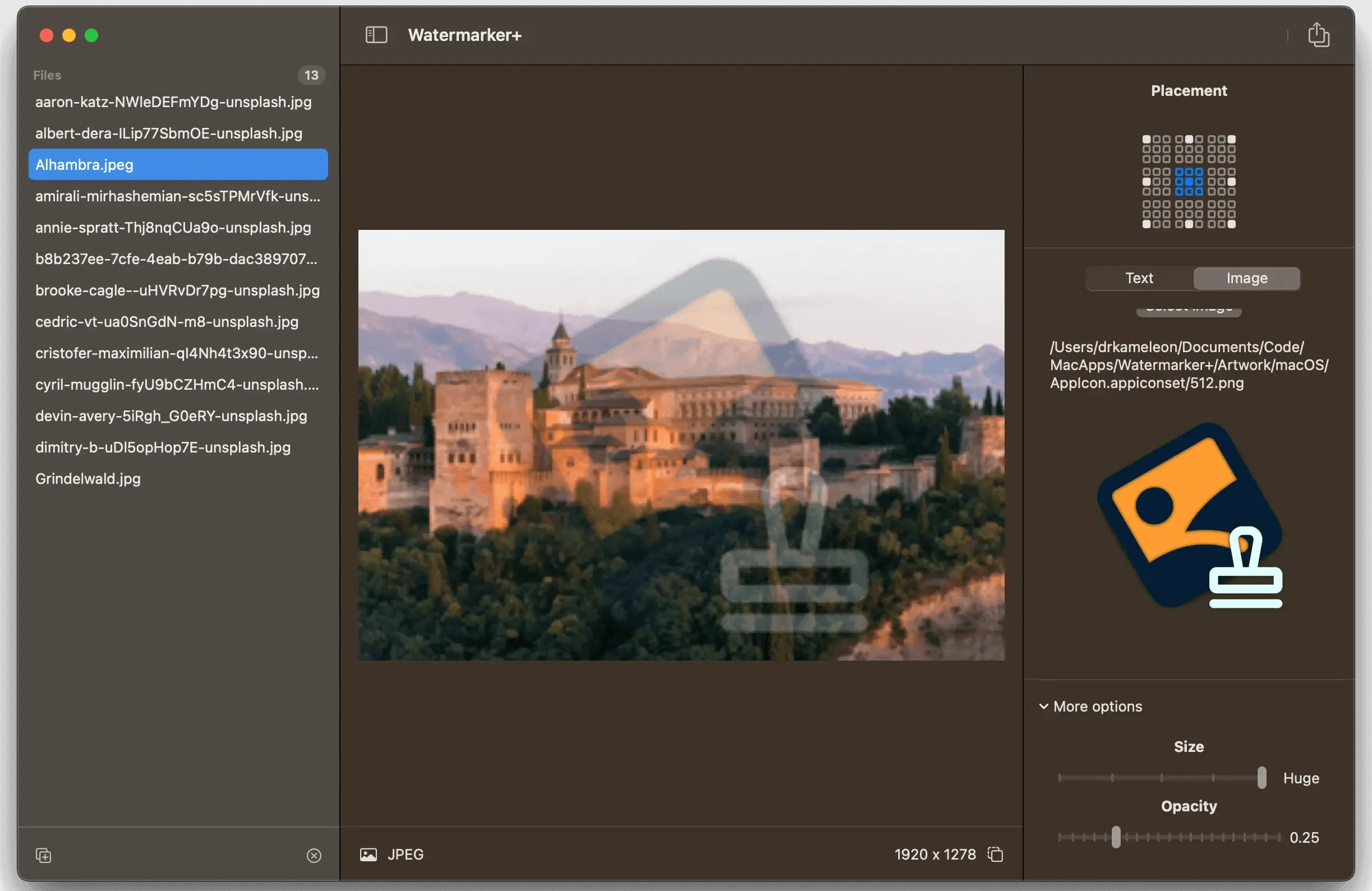 图片[1]破解版下载 | Watermarker+ 1.3.6 批量照片水印制作变得简单易行 - MacPJ - 最新Mac软件与游戏破解版资源下载破解版下载 | MacPJ - 最新Mac软件与游戏破解版资源下载