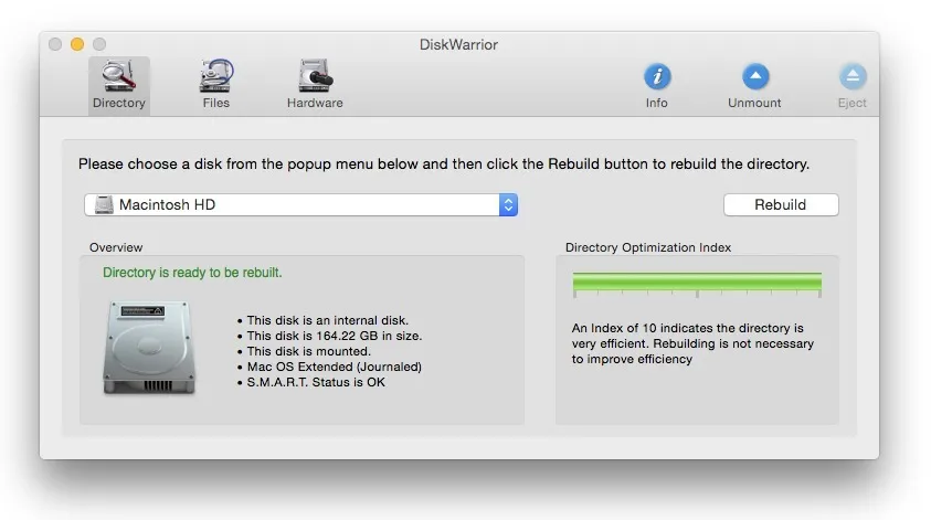 图片[1]破解版下载 | DiskWarrior 5.3.1 Mac必备磁盘修复工具 - MacPJ - 最新Mac软件与游戏破解版资源下载破解版下载 | MacPJ - 最新Mac软件与游戏破解版资源下载