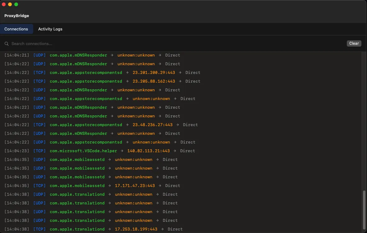 图片[1]破解版下载 | ProxyBridge 3.2.0 macOS透明代理路由解决方案 - MacPJ - 最新Mac软件与游戏破解版资源下载破解版下载 | MacPJ - 最新Mac软件与游戏破解版资源下载