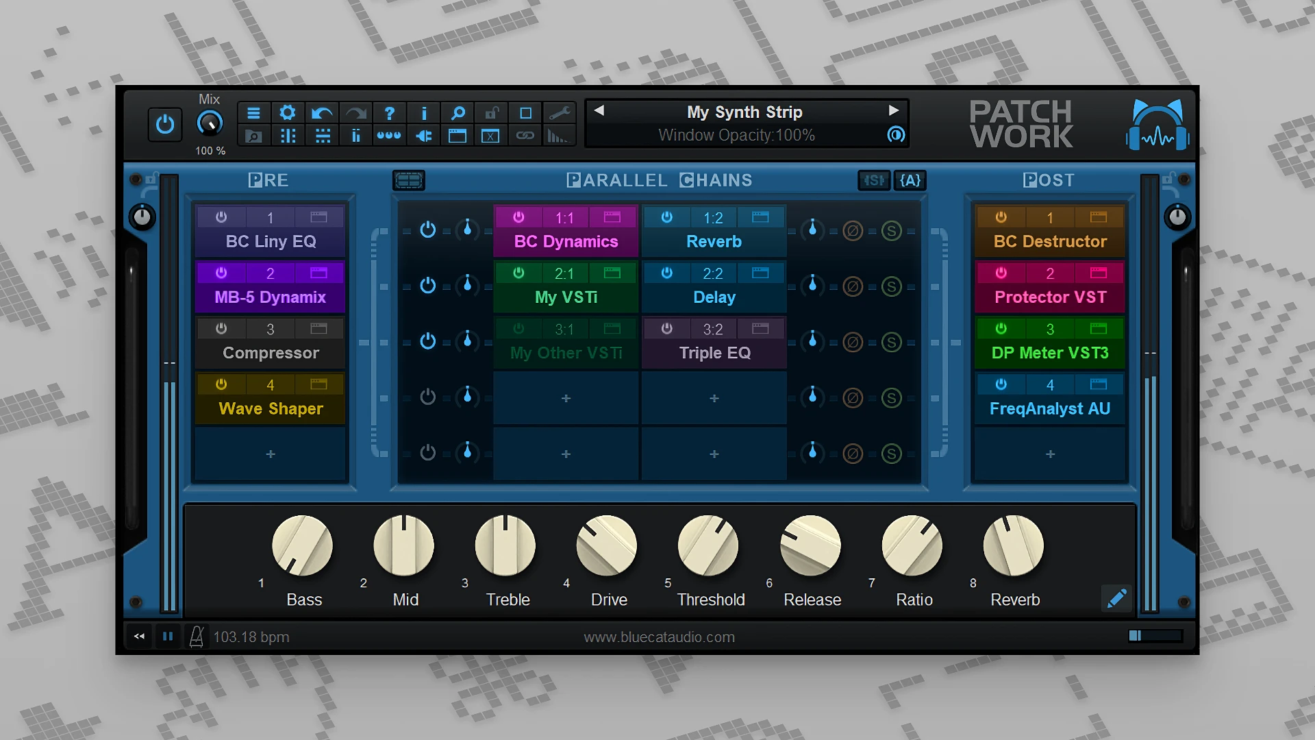 Blue Cat Audio Blue Cats PatchWork 2.7.5 多功能音频处理平台 - MacPJ - 最新Mac软件与游戏破解版资源下载破解版下载 | MacPJ - 最新Mac软件与游戏破解版资源下载