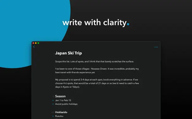 图片[1]破解版下载 | Minimal 1.24 关注写作，提升思维的笔记应用 - MacPJ - 最新Mac软件与游戏破解版资源下载破解版下载 | MacPJ - 最新Mac软件与游戏破解版资源下载