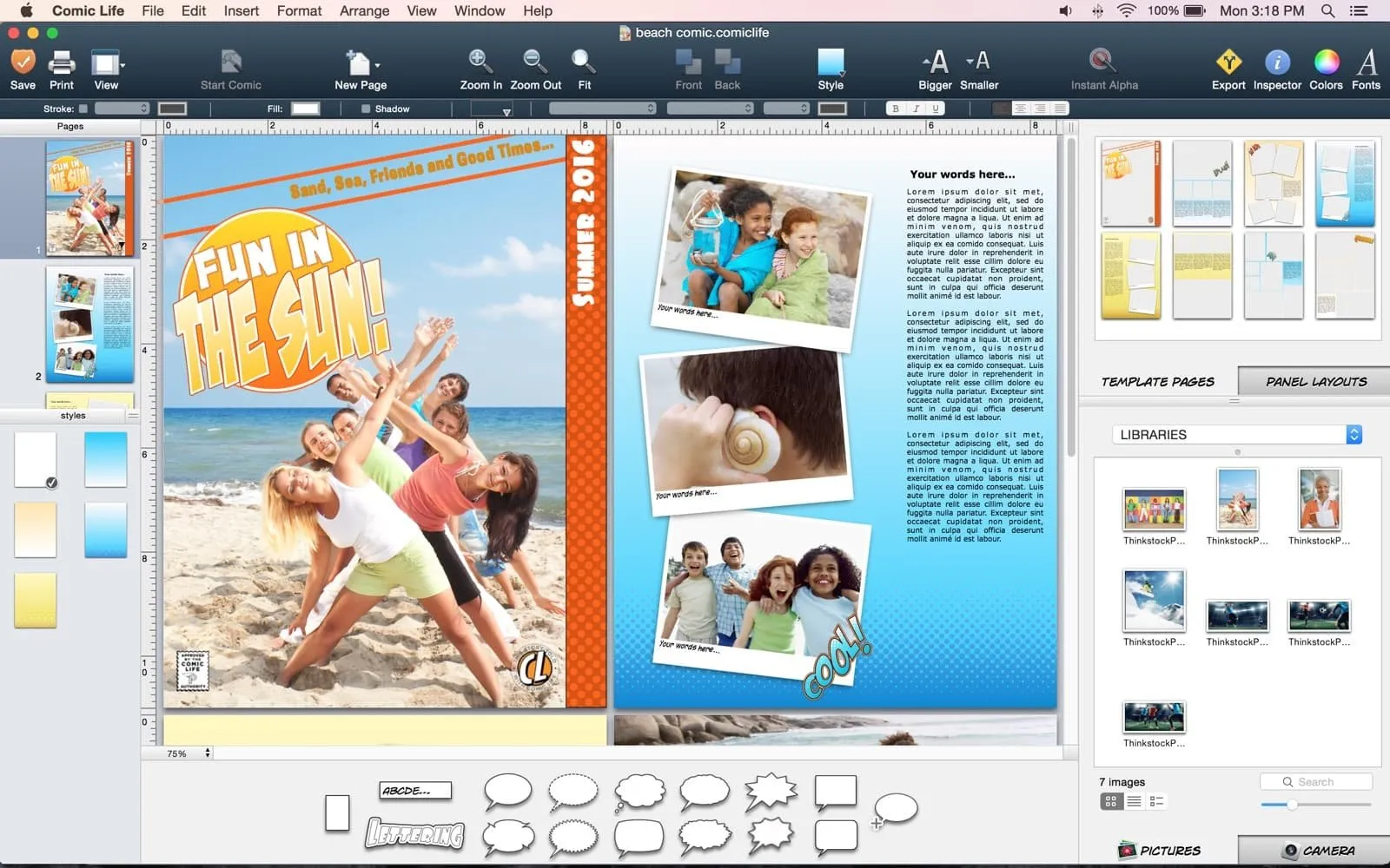 图片[1]破解版下载 | Comic Life 3.5.24 创意漫画制作工具 - MacPJ - 最新Mac软件与游戏破解版资源下载破解版下载 | MacPJ - 最新Mac软件与游戏破解版资源下载