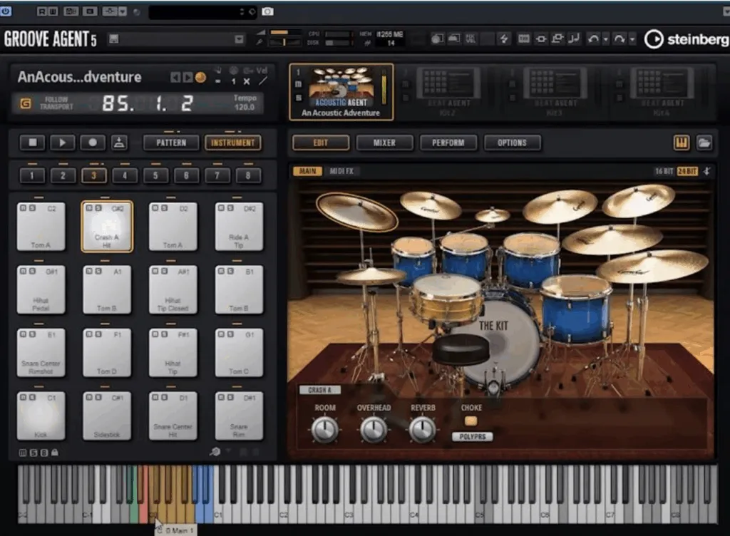 图片[1]破解版下载 | Steinberg GrooveAgent 5 5.2.30 完美的节奏创作工具 - MacPJ - 最新Mac软件与游戏破解版资源下载破解版下载 | MacPJ - 最新Mac软件与游戏破解版资源下载