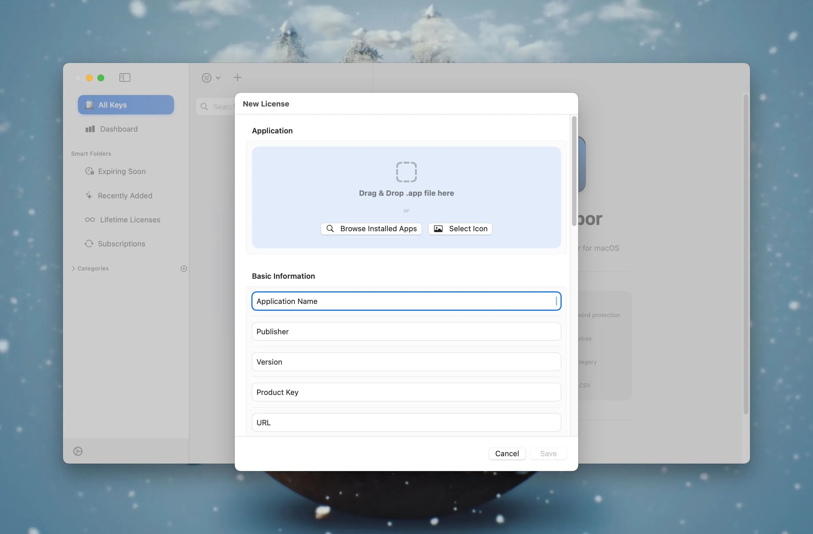 图片[1]破解版下载 | KeyHarbor 1.5.1 高效的许可证密钥管理工具 - MacPJ - 最新Mac软件与游戏破解版资源下载破解版下载 | MacPJ - 最新Mac软件与游戏破解版资源下载