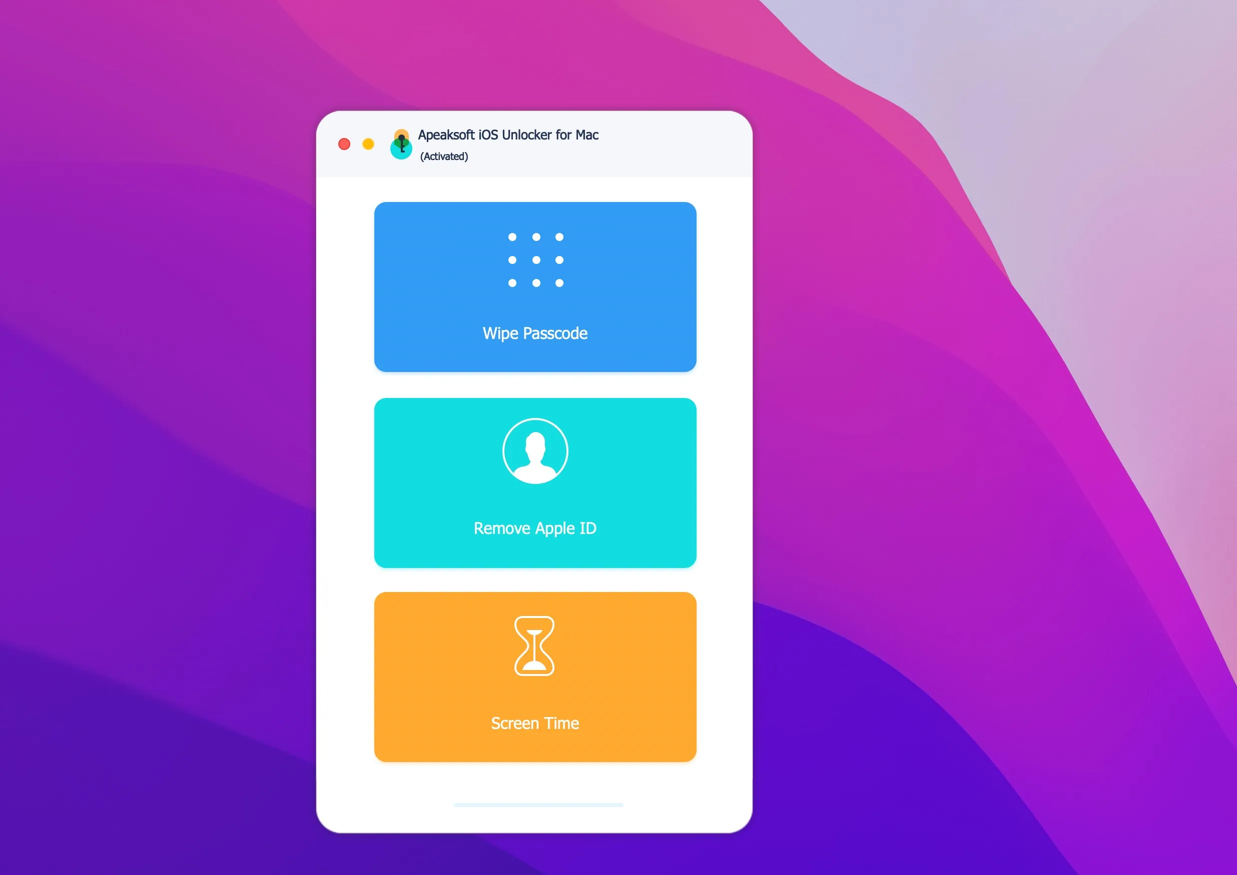 图片[1]破解版下载 | Apeaksoft iOS Unlocker 1.0.76.8056 安全快速解锁iPhone屏幕 - MacPJ - 最新Mac软件与游戏破解版资源下载破解版下载 | MacPJ - 最新Mac软件与游戏破解版资源下载
