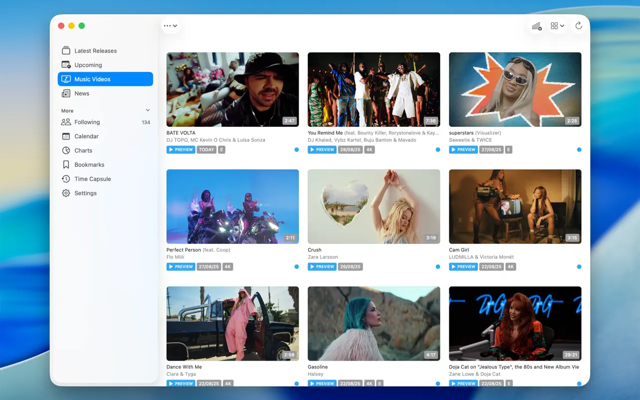 图片[1]破解版下载 | MusicHarbor 5.2.2 音乐发布追踪应用 - MacPJ - 最新Mac软件与游戏破解版资源下载破解版下载 | MacPJ - 最新Mac软件与游戏破解版资源下载