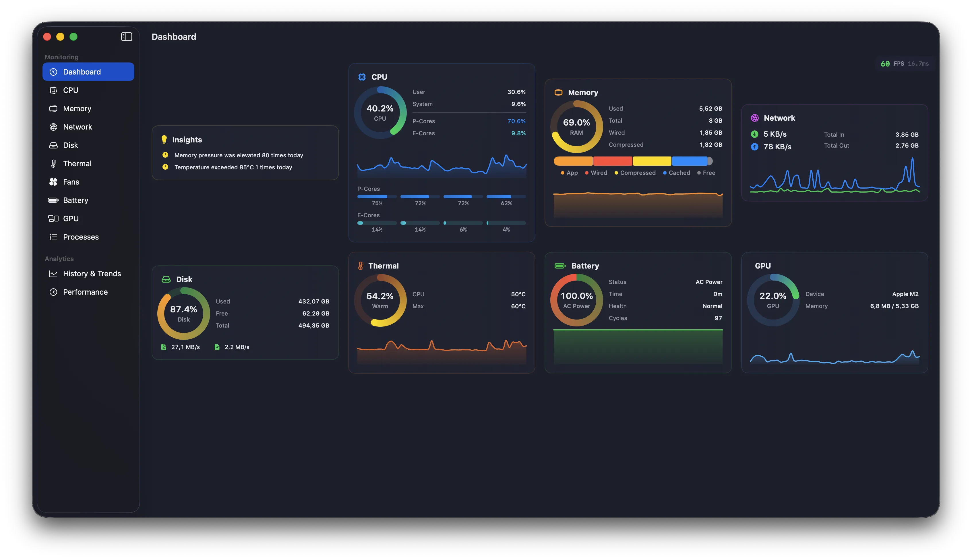图片[1]破解版下载 | MacPulse 1.2.3 监控你的Mac系统状态 - MacPJ - 最新Mac软件与游戏破解版资源下载破解版下载 | MacPJ - 最新Mac软件与游戏破解版资源下载