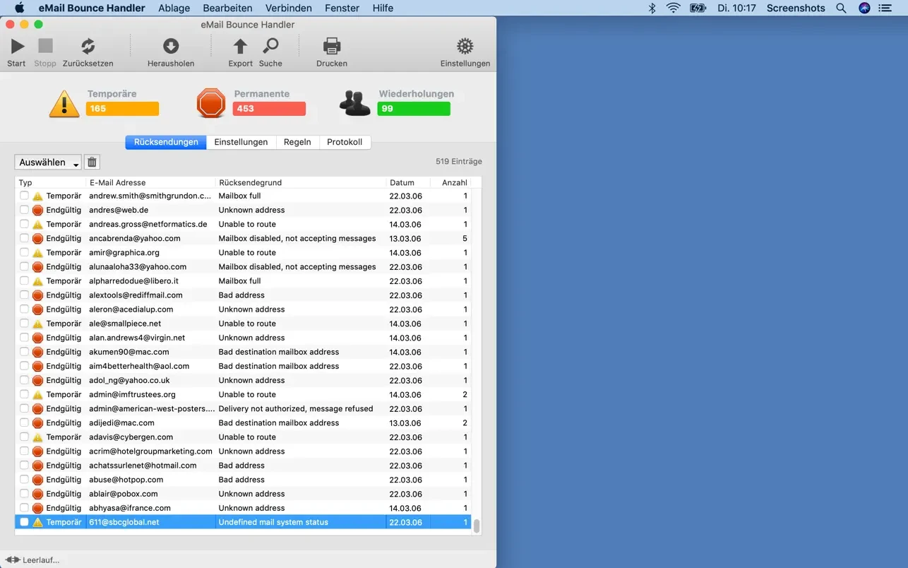 图片[1]破解版下载 | eMail Bounce Handler 4.0.6 自动处理邮件退信 - MacPJ - 最新Mac软件与游戏破解版资源下载破解版下载 | MacPJ - 最新Mac软件与游戏破解版资源下载