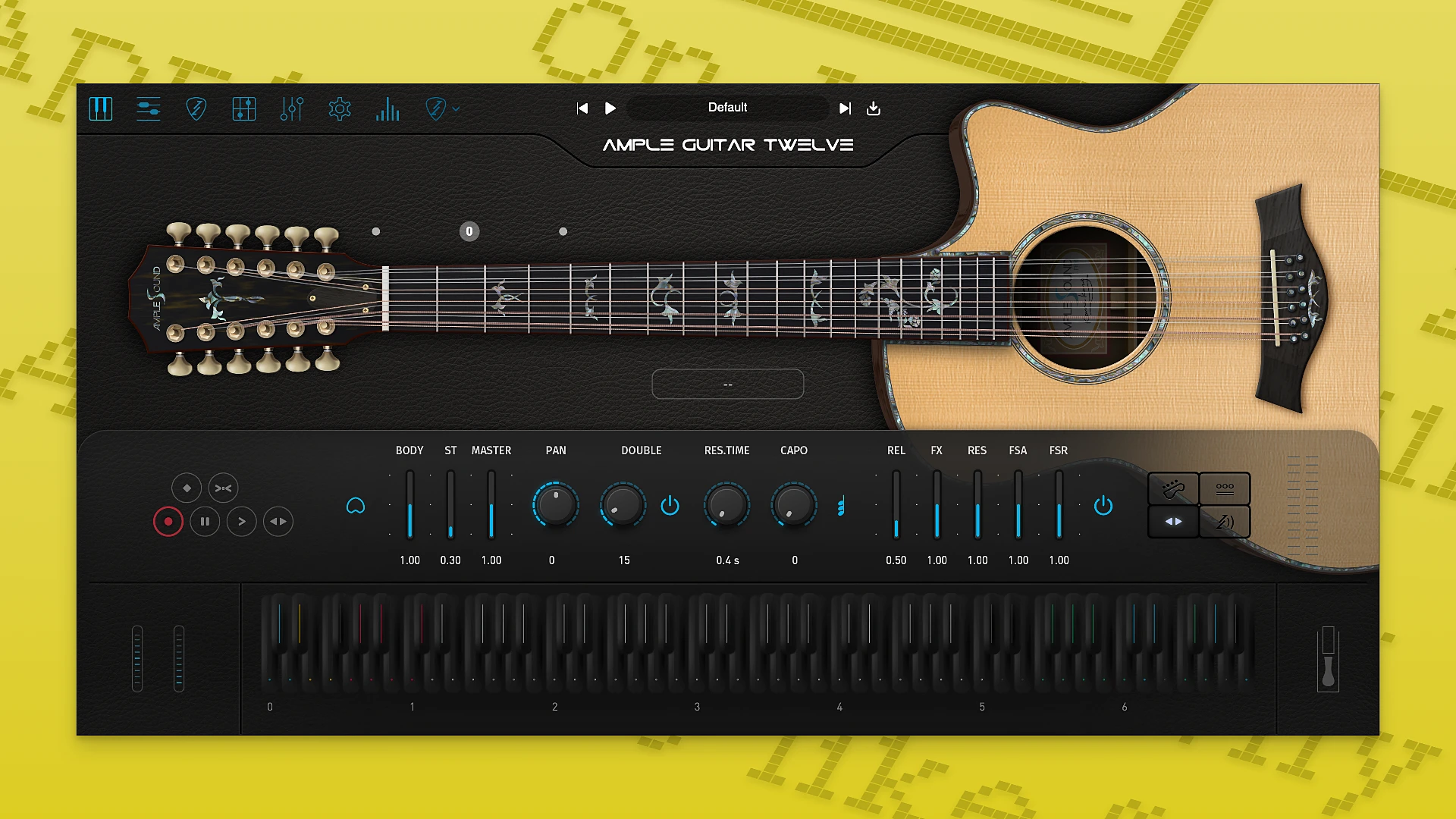 Ample Sound Ample Guitar Twelve 4.0.1 体验真实的12弦音色 - MacPJ - 最新Mac软件与游戏破解版资源下载破解版下载 | MacPJ - 最新Mac软件与游戏破解版资源下载