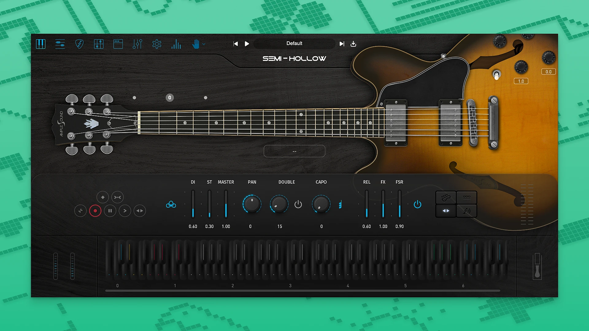 Ample Sound Ample Guitar Semi Hollow 4.0.1 半声学吉他的完美选择 - MacPJ - 最新Mac软件与游戏破解版资源下载破解版下载 | MacPJ - 最新Mac软件与游戏破解版资源下载